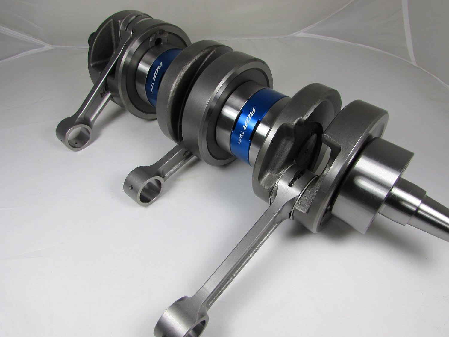 Rebuilt triple crankshaft assembly